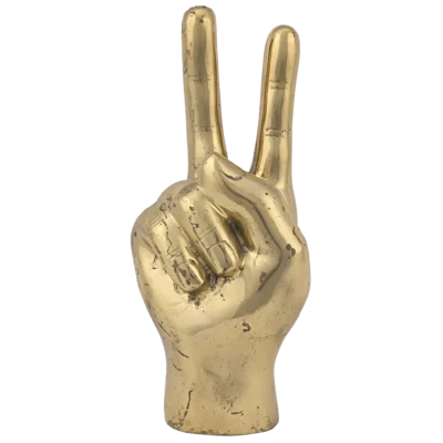 Peace Sign, Brass