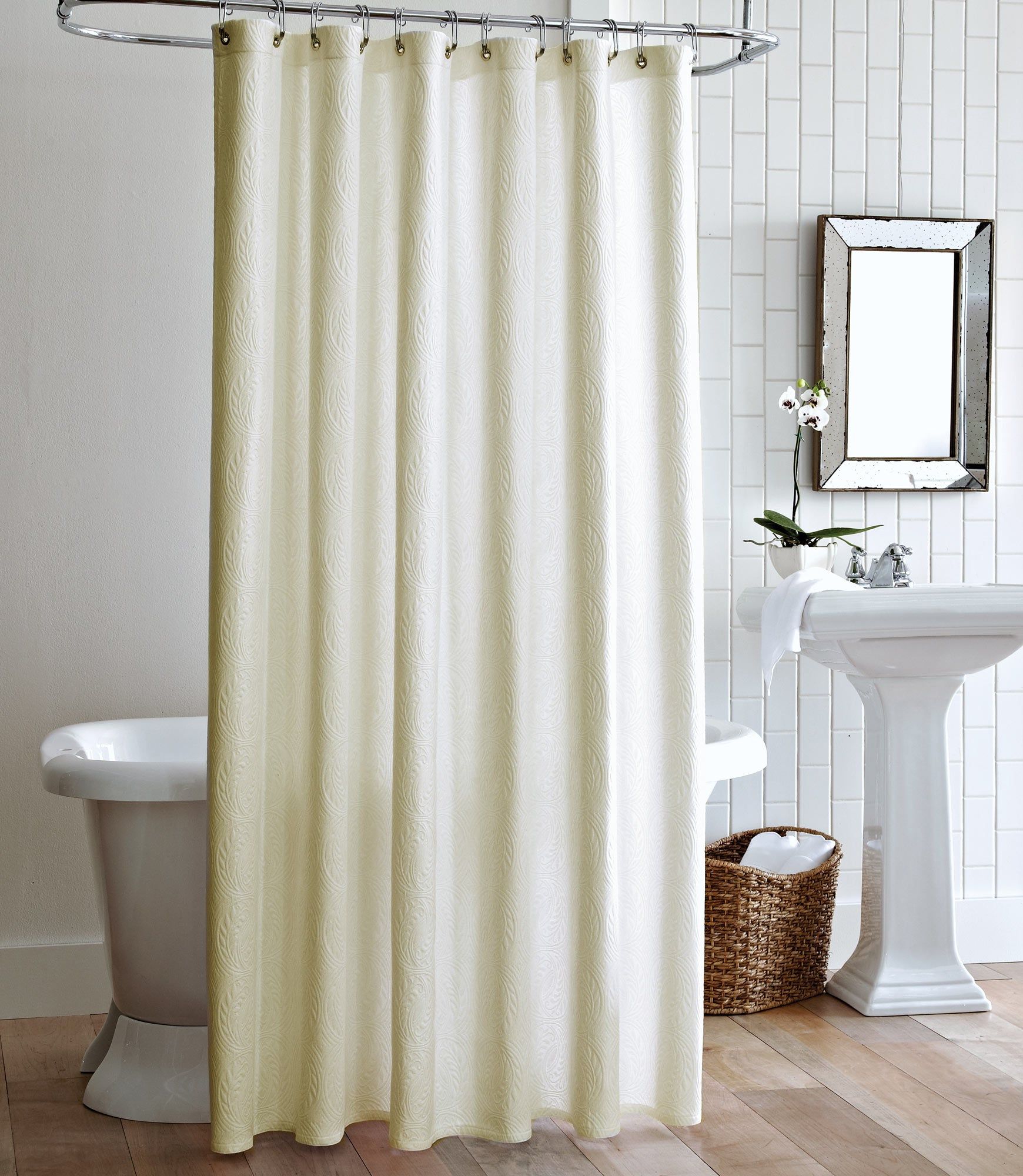 Vienna - Shower Curtain - Ivory