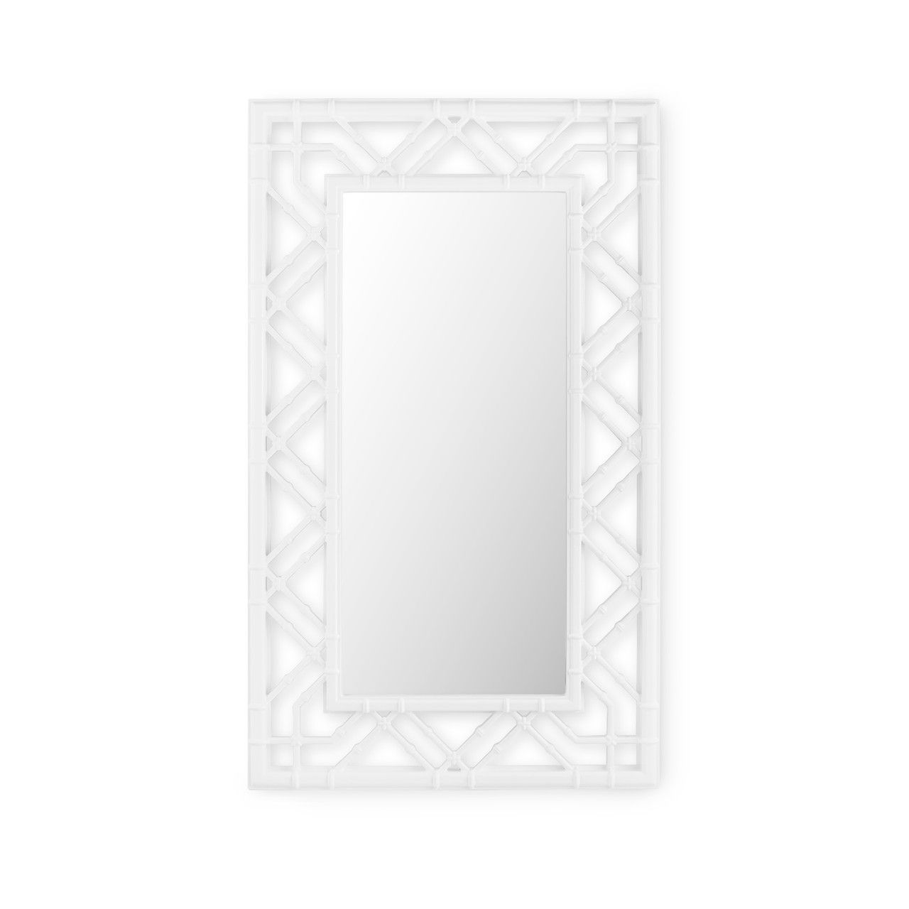 Callista Mirror - Large, Ghost White - Ghost White