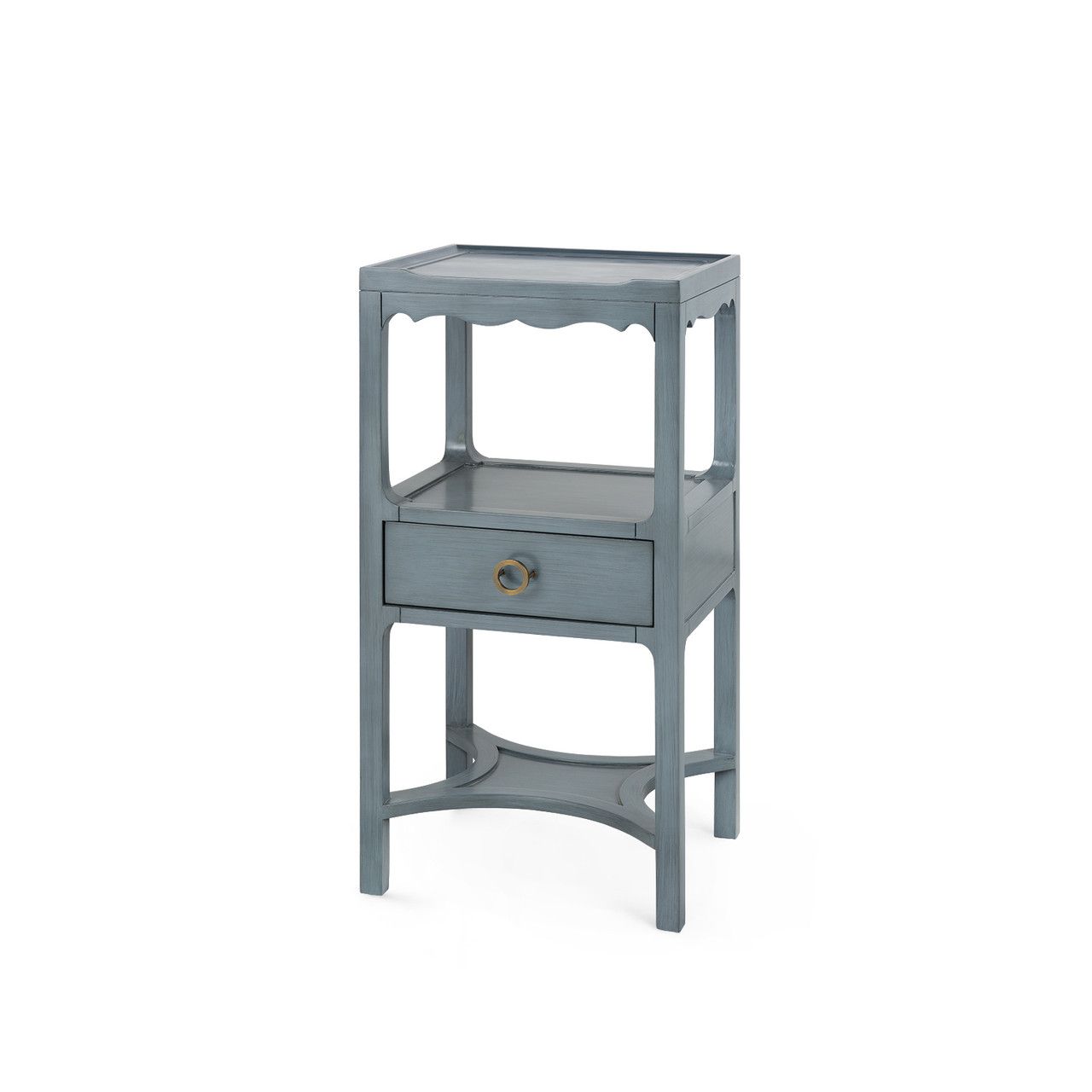 Sara 1-Drawer End Table, Foggy Horizon - Foggy Horizon