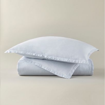 European Washed Linen - Duvet - Sky
